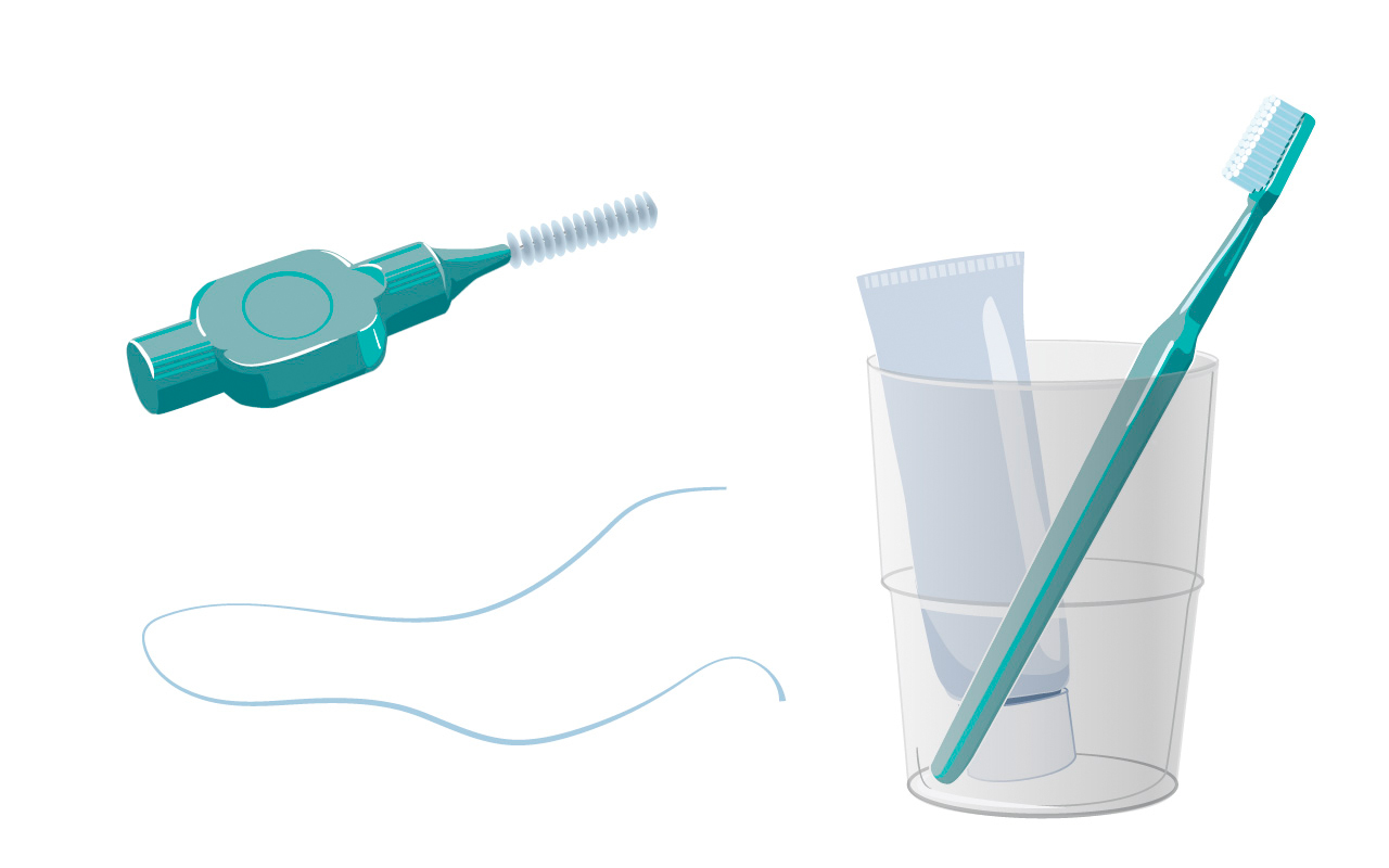 Häusliche Mundhygiene
